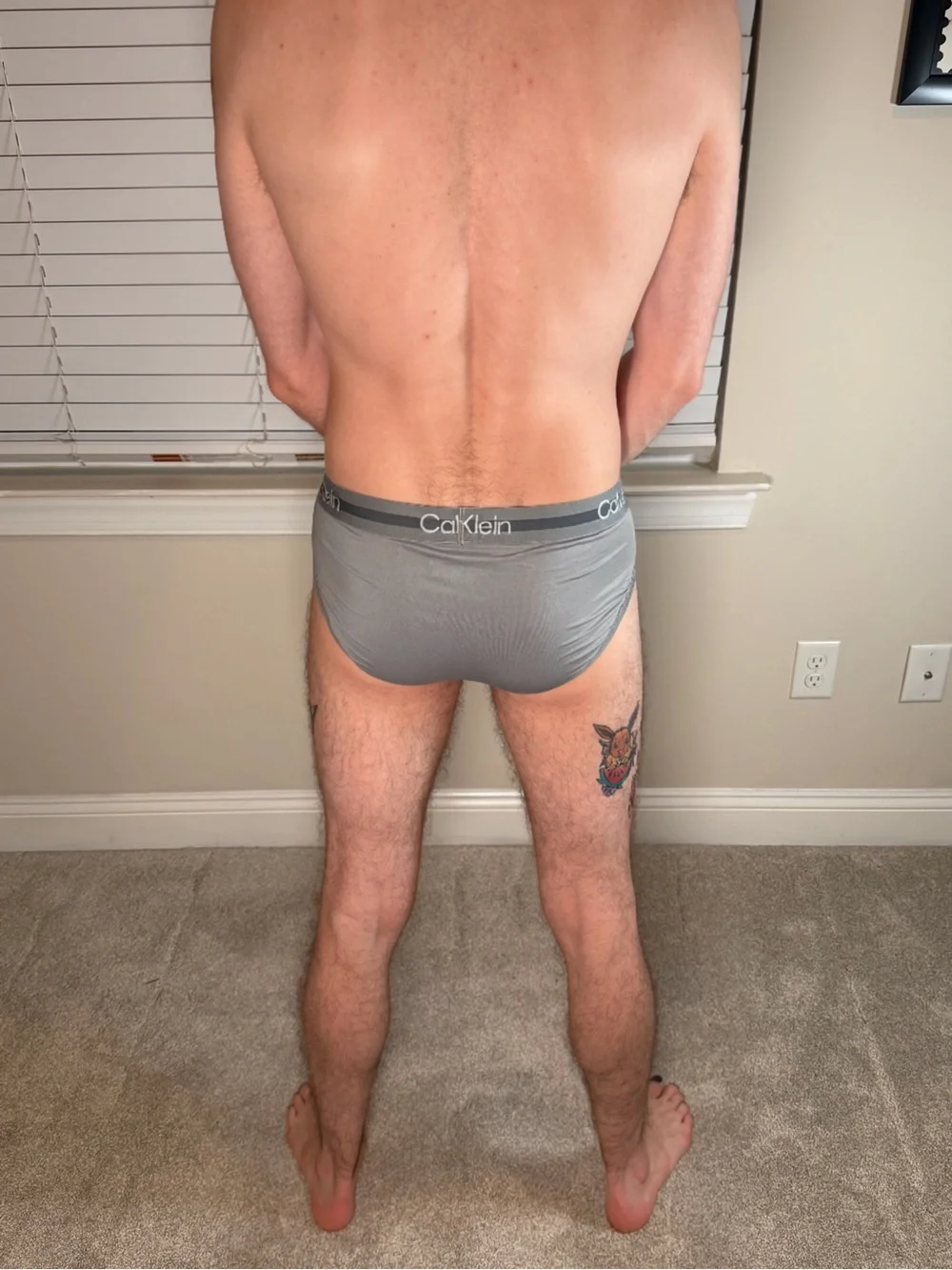 Calvin Klein Men's Gray Classic Briefs Large